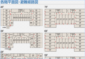 館内フロアー図